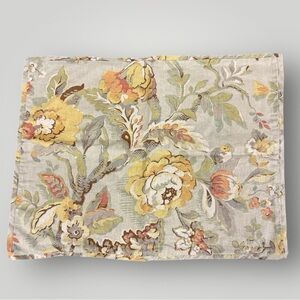 Pottery Barn Cotton‎ Linen Floral Pillowcase Set of 2